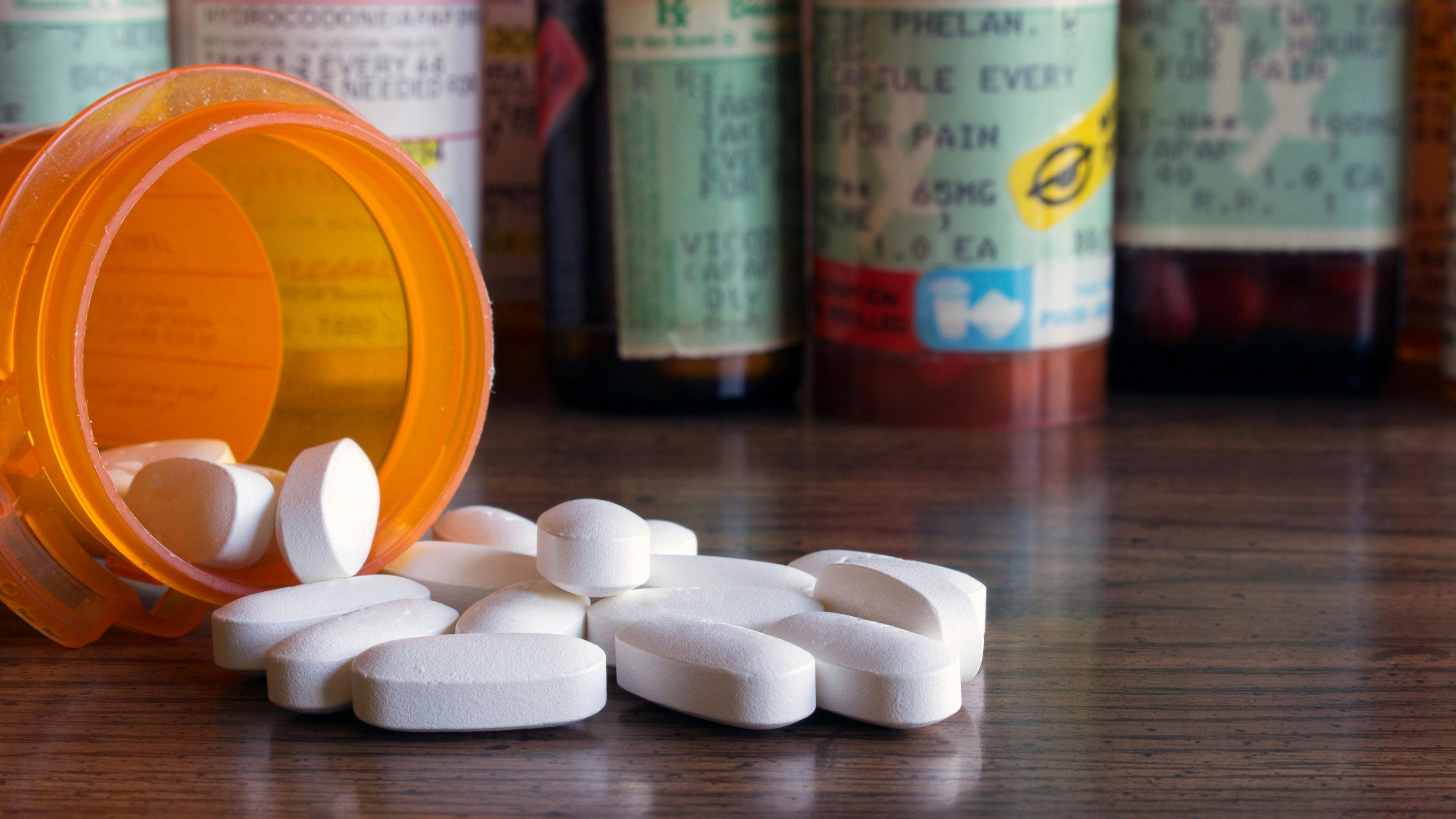 Bottle of prescription opioids | Image credit: Kimberly Boyles - stock.adobe.com