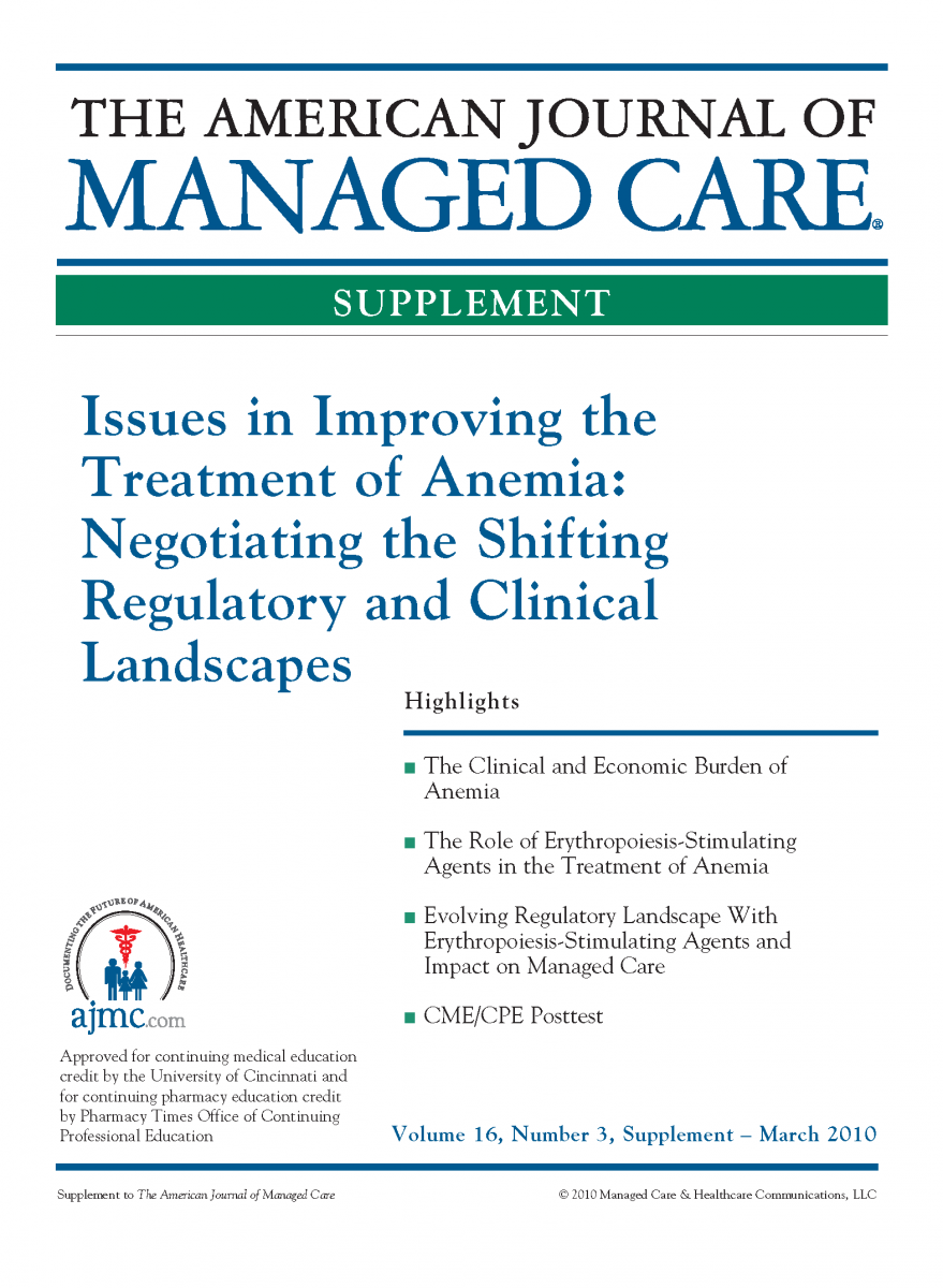 Issues in Improving the Treatment of Anemia: Negotiating the Shifting Regulatory and Clinical Landsc