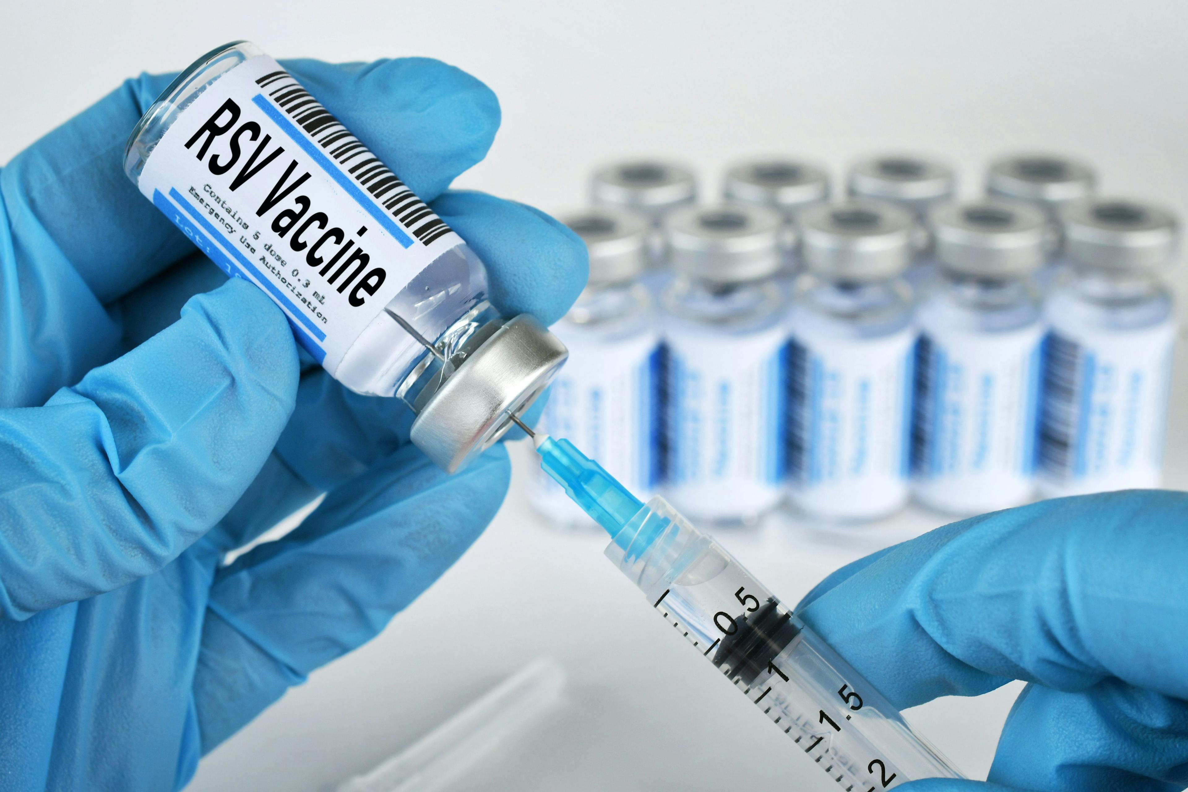 RSV vaccine vial with syringe - Respiratory syncytial virus shot | MargJohnsonVA - stock.adobe.com