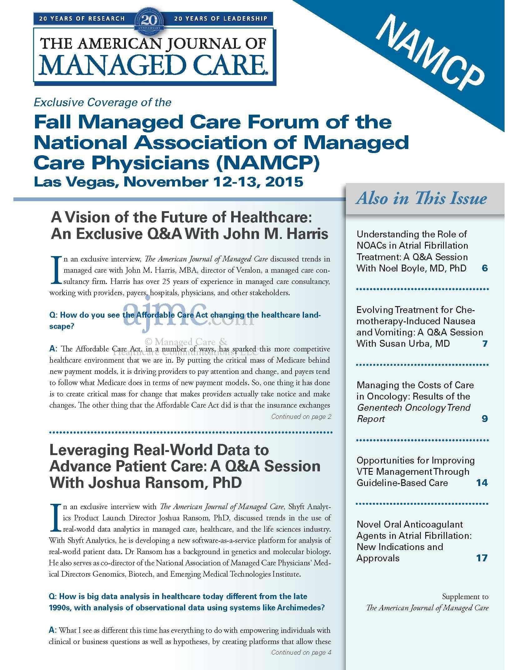 NAMCP 2015 Conference Coverage