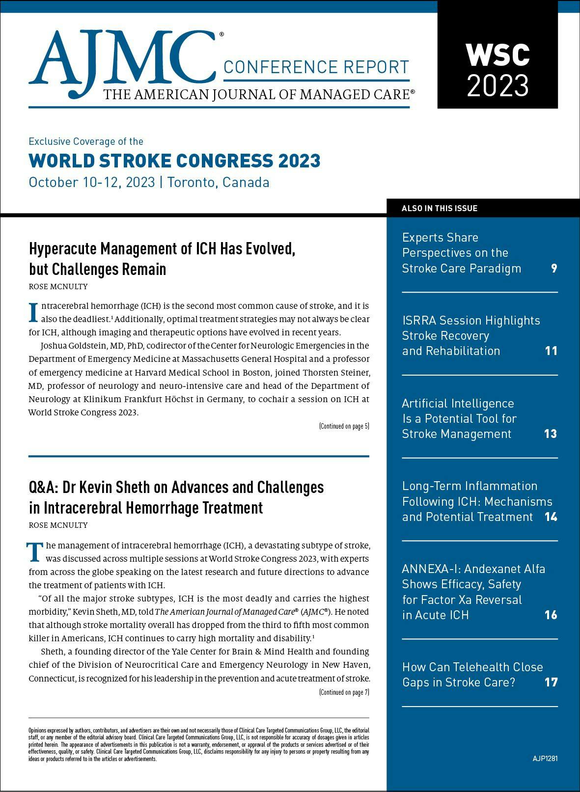 Exclusive Coverage of the World Stroke Congress 2023