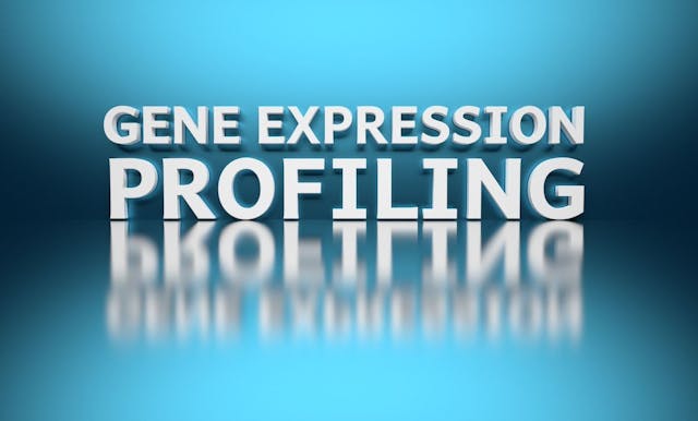 Gene expression profiling on blue backgound | Image Credit: dariaren - stock.adobe.com