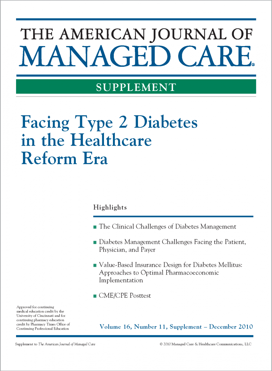 Facing Type 2 Diabetes in the Healthcare Reform Era [CME/CPE]
