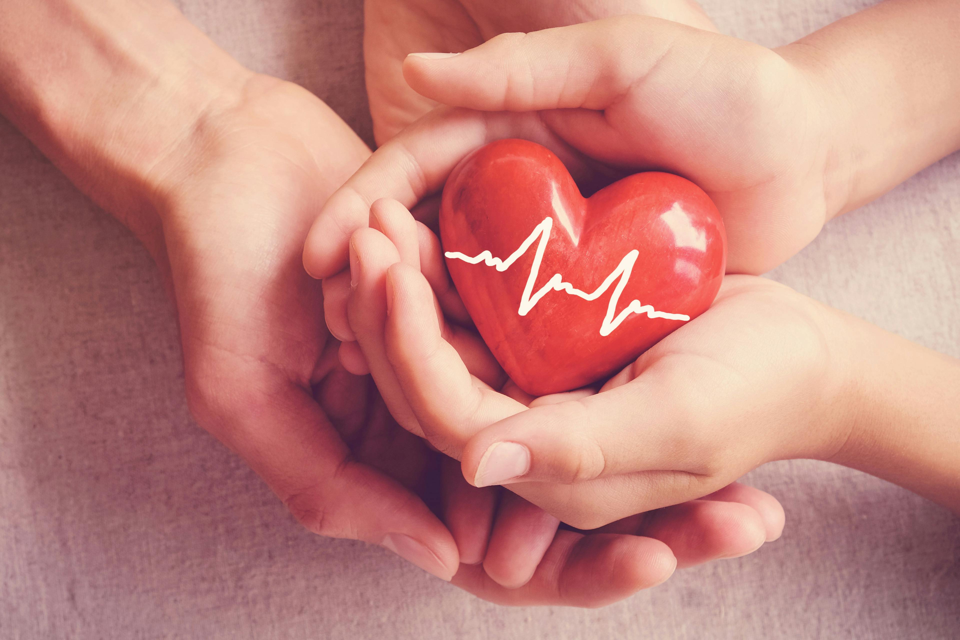 Patients holding heart | Image credit: SewcreamStudio - stock.adobe.com
