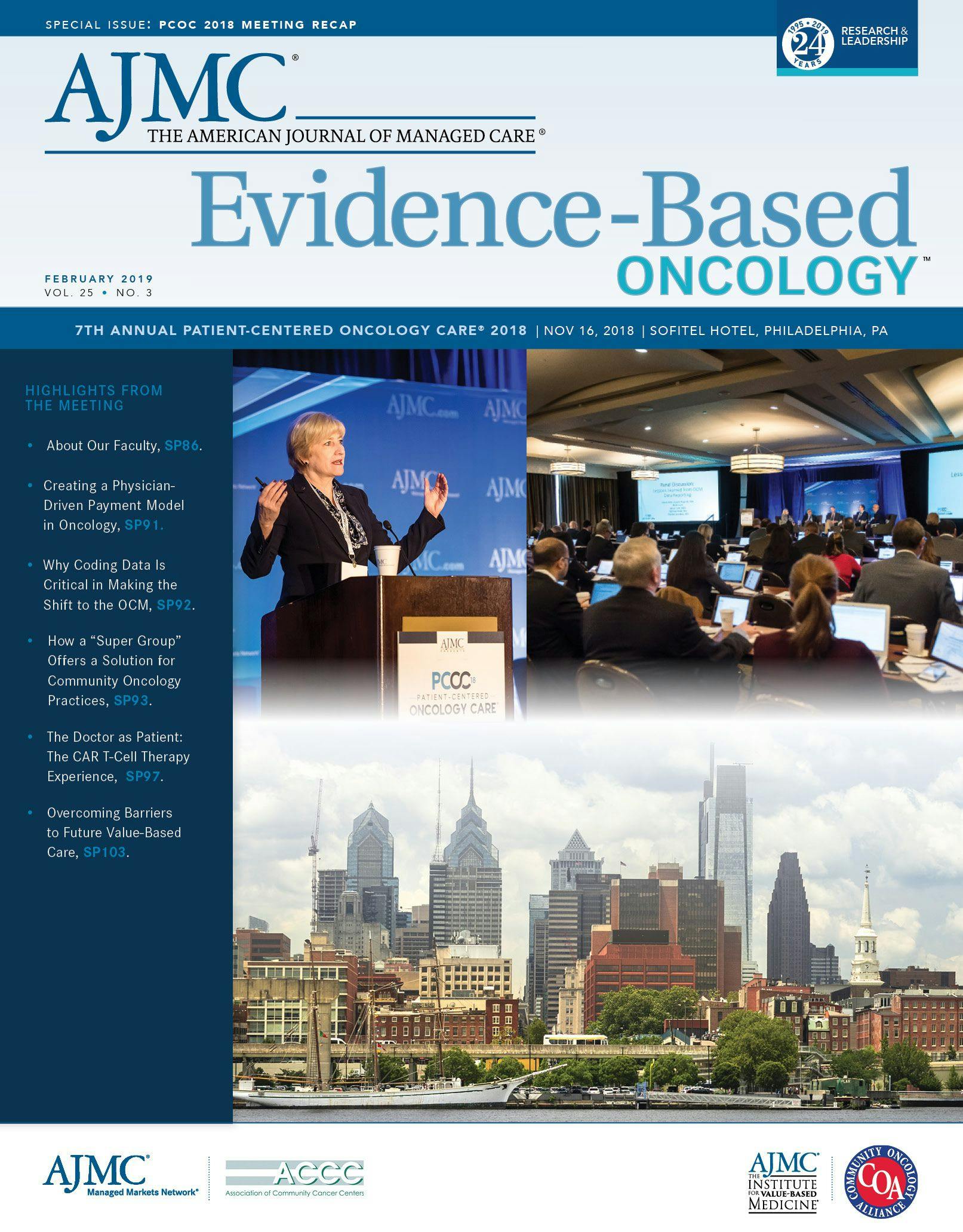 Patient-Centered Oncology Care 2018