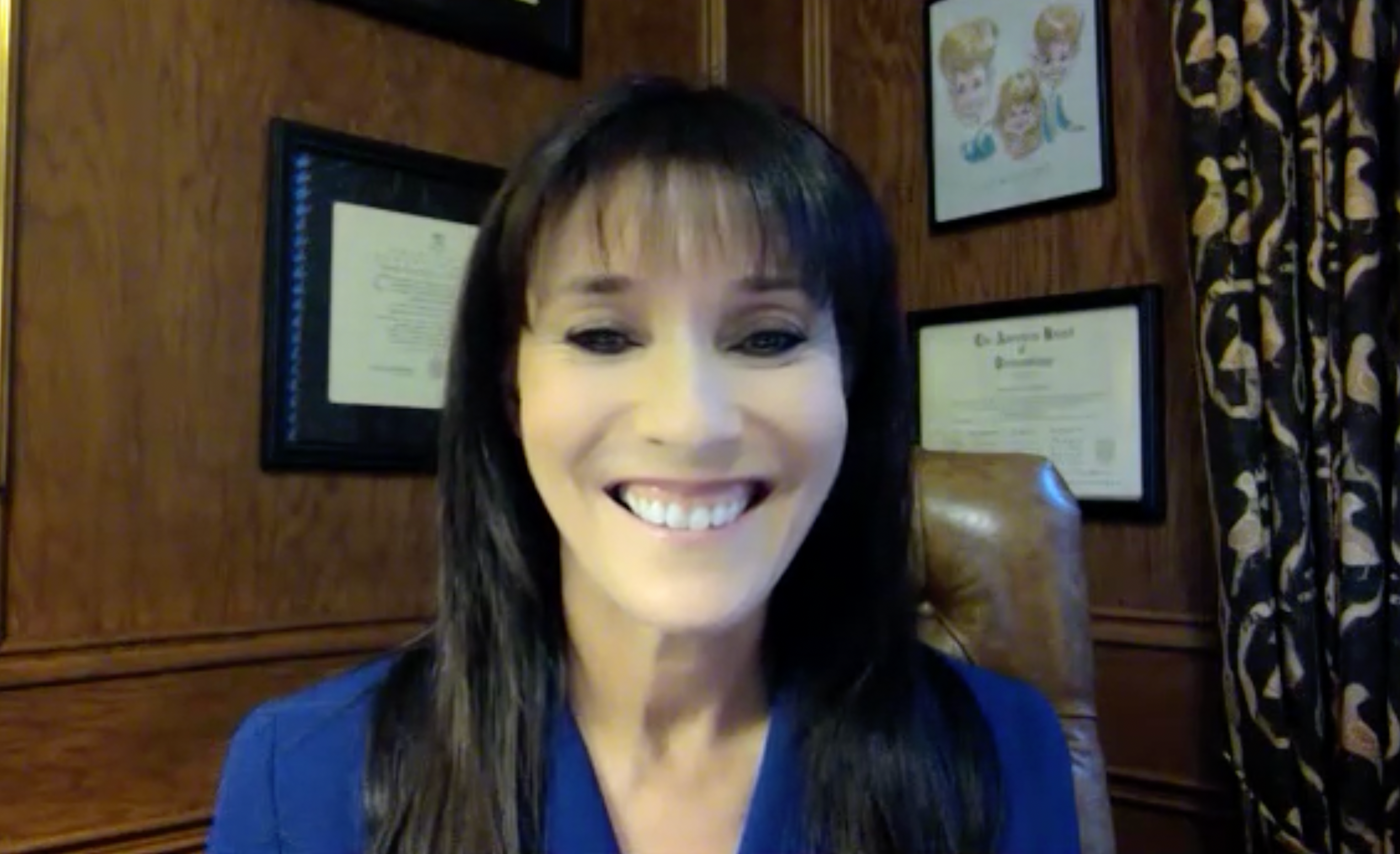 Linda Stein Gold, MD, screenshot from a video interview