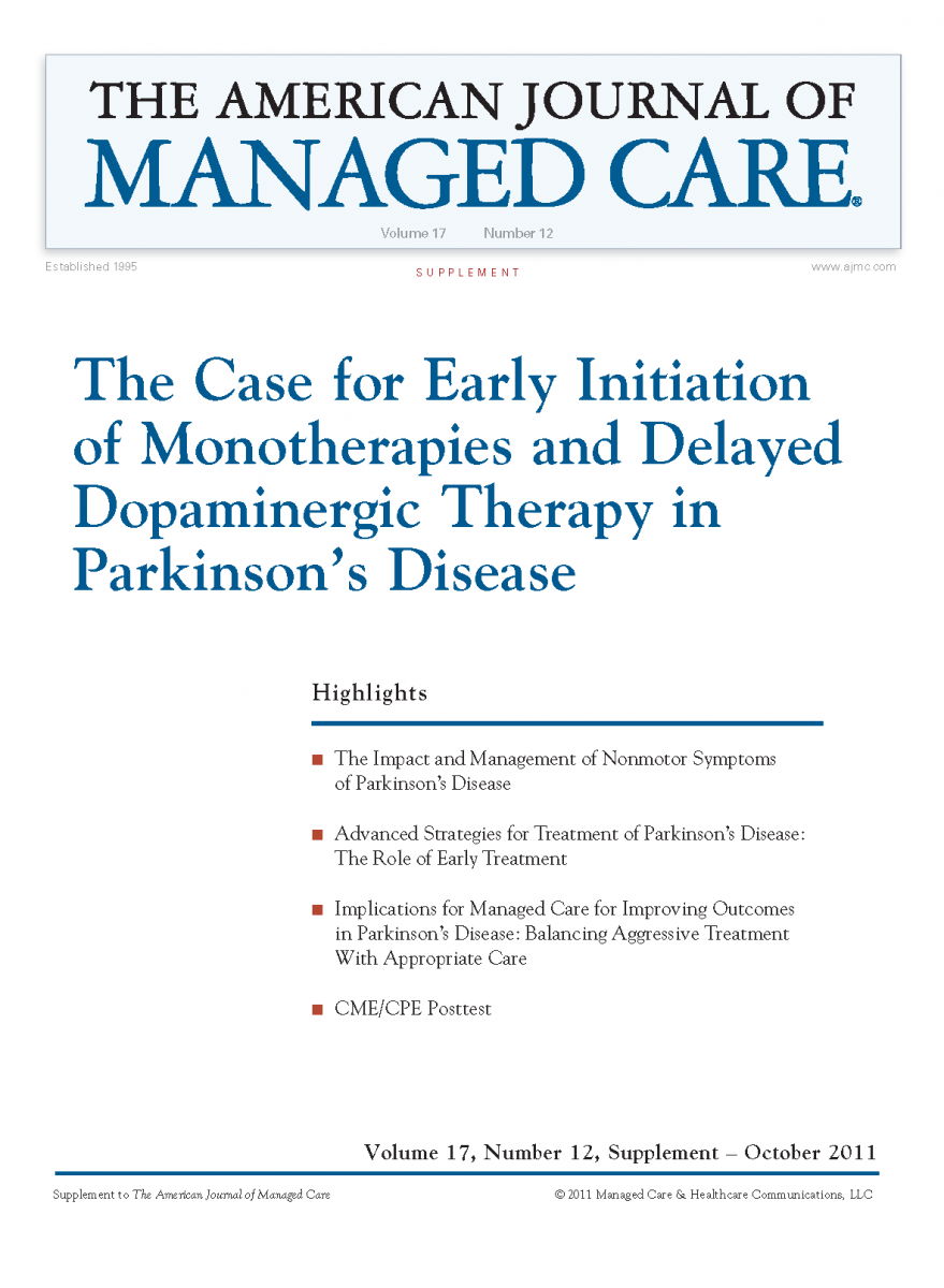 The Case for Early Initiation of Monotherapies and Delayed Dopaminergic Therapy in Parkinson's Disea