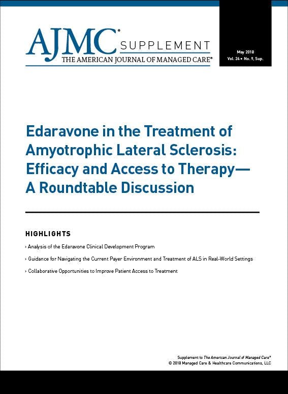 Edaravone in the Treatment of Amyotrophic Lateral Sclerosis: Efficacy and Access to Therapy - A Roundtable Discussion