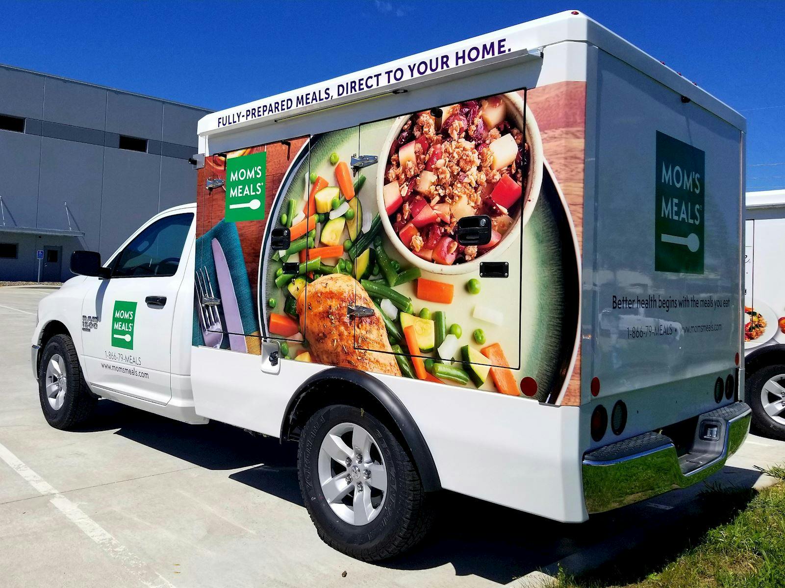 Mom's Meals home delivery truck