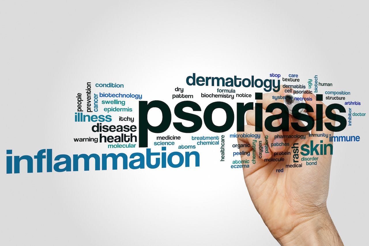 Psoriasis word cloud: © ibreakstock - stock.adobe.com