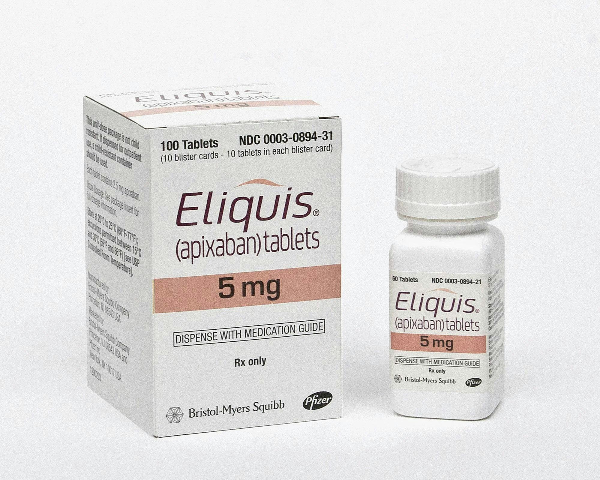 Eliquis packaging | Image credit: Pfizer 
