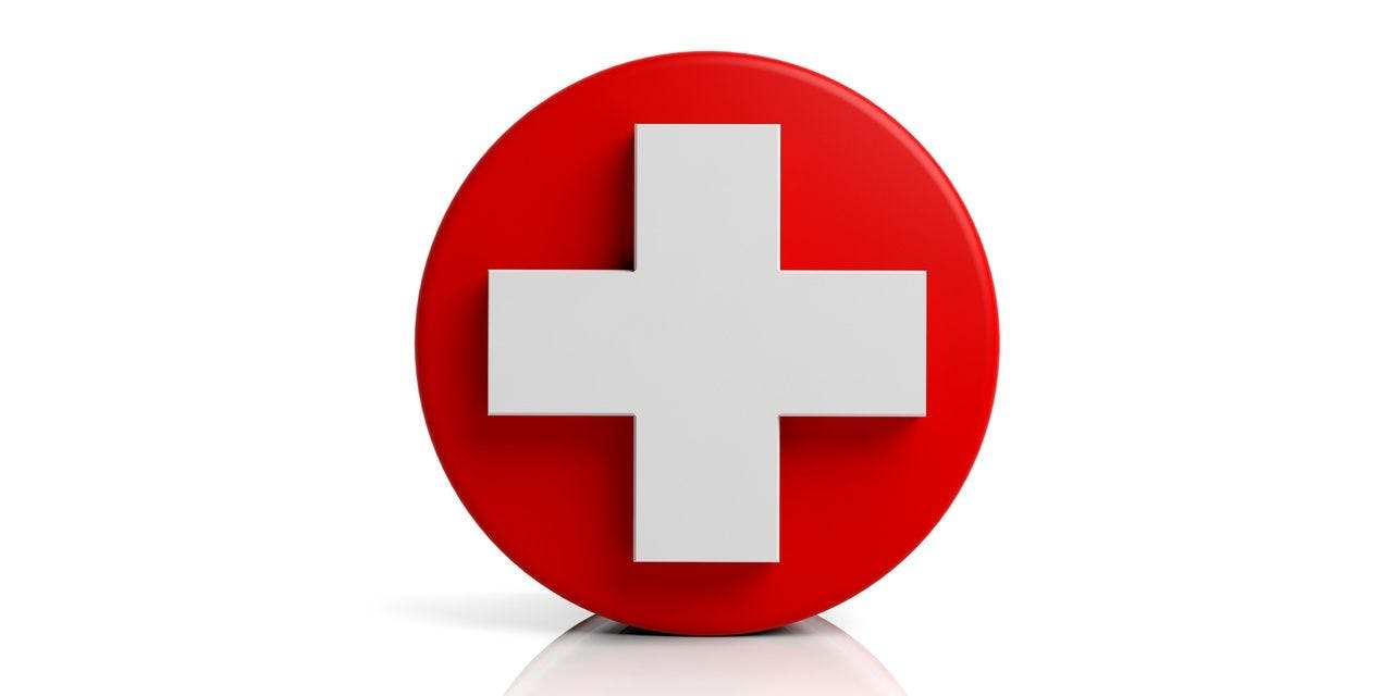 red cross graphic 