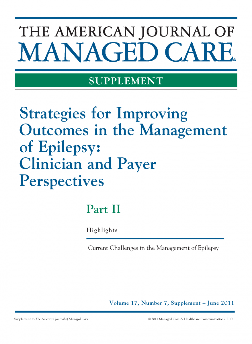 Strategies for Improving Outcomes in the Management of Epilepsy: Clinician and Payer Perspectives - 