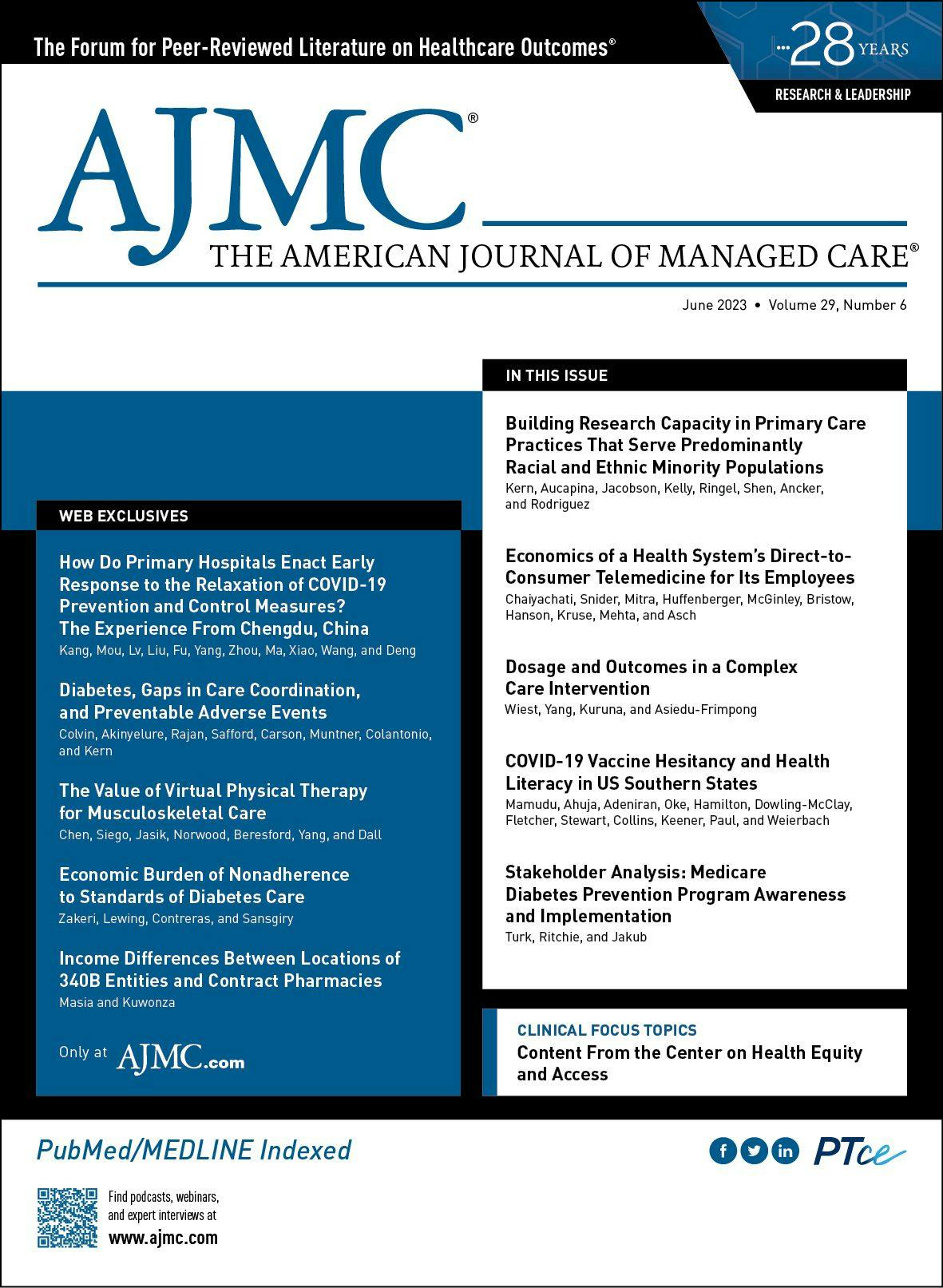 The American Journal of Managed Care