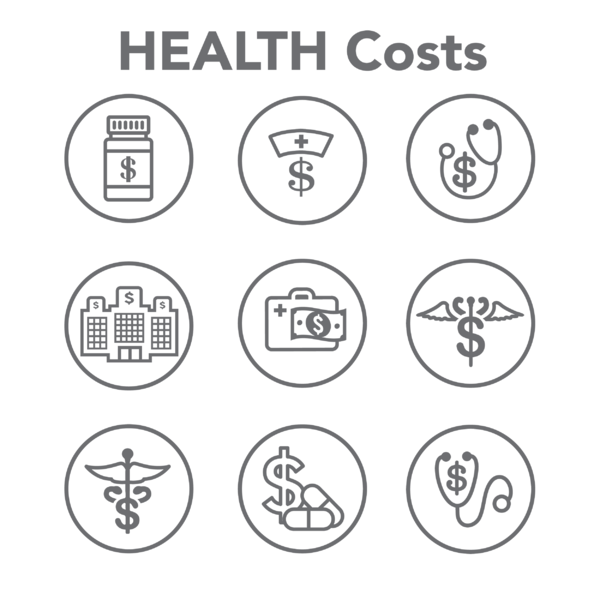 Health care cost graphic