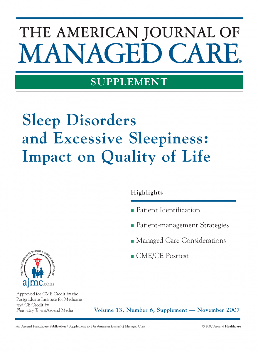 Sleep Disorders and Excessive Sleepiness: Impact on Quality of Life