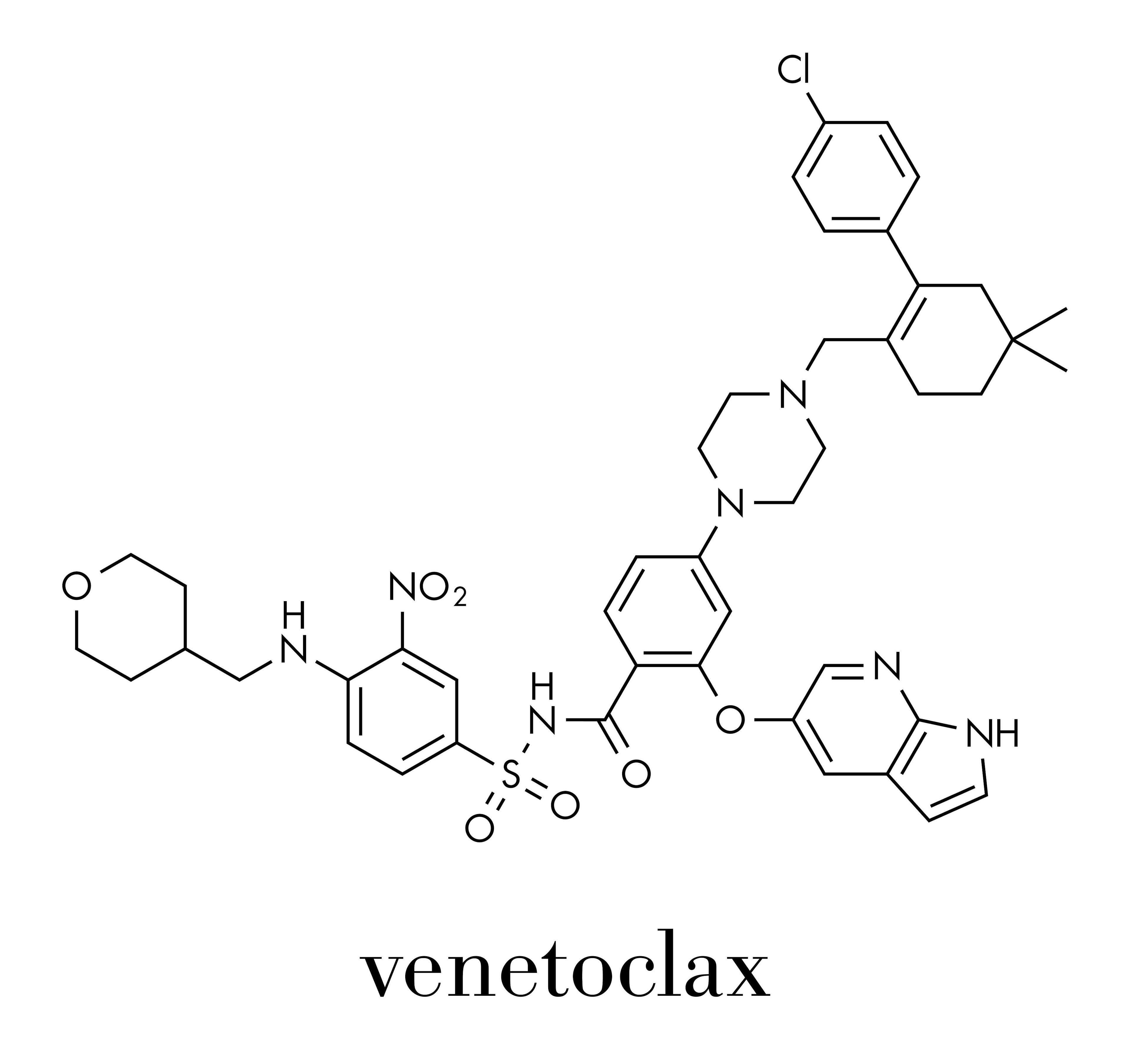 Venetoclax cancer drug molecule-BCL-2 inhibitor | Image Credit: molekuul.be - stock.adobe.com