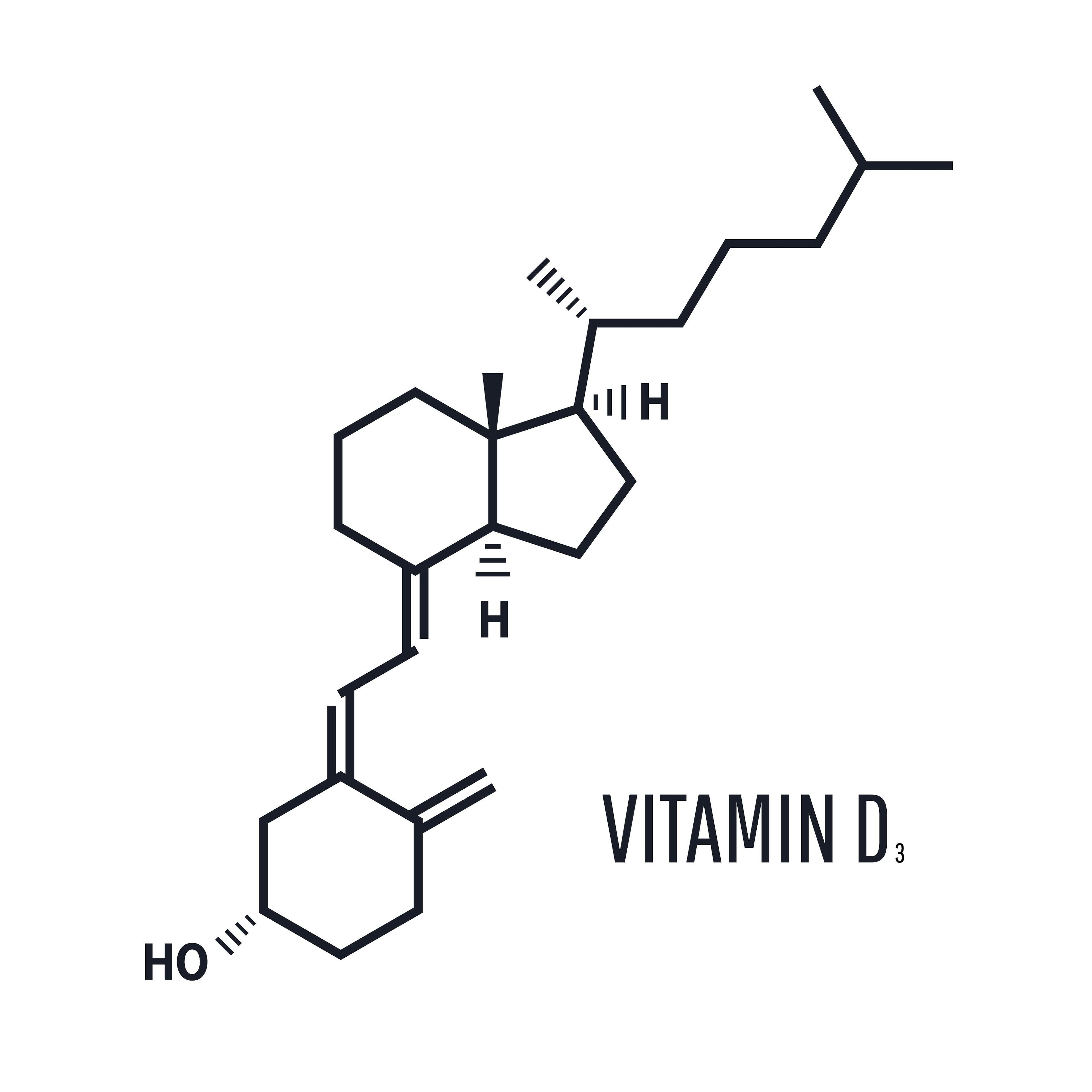 Vitamin D Molecule Illustration | image credit: Shi - stock.adobe.com