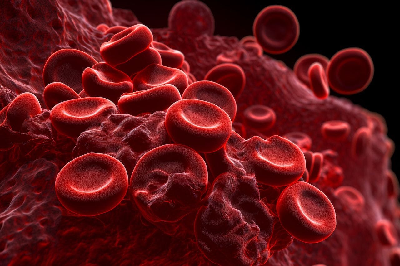 Platelets forming a blood clot, AI Generative: © Катерина Євтехова - stock.adobe.com