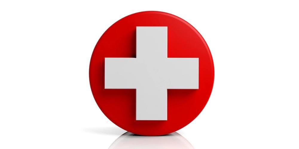 Image of a red medical cross