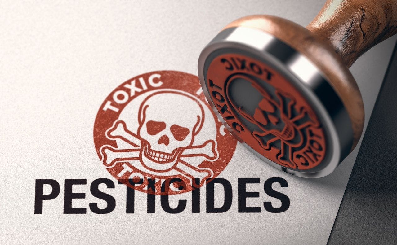 Toxicity of pesticides, warning sign | Image Credit:  Olivier Le Moal - stock.adobe.com