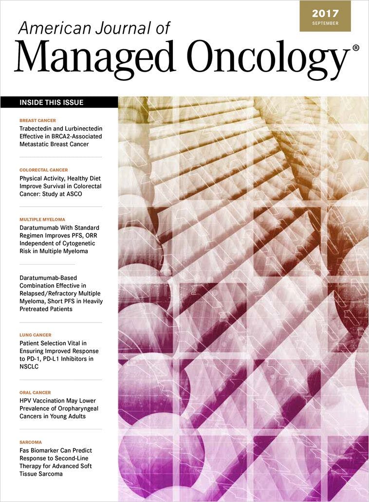 American Journal of Managed Oncology [September 2017]