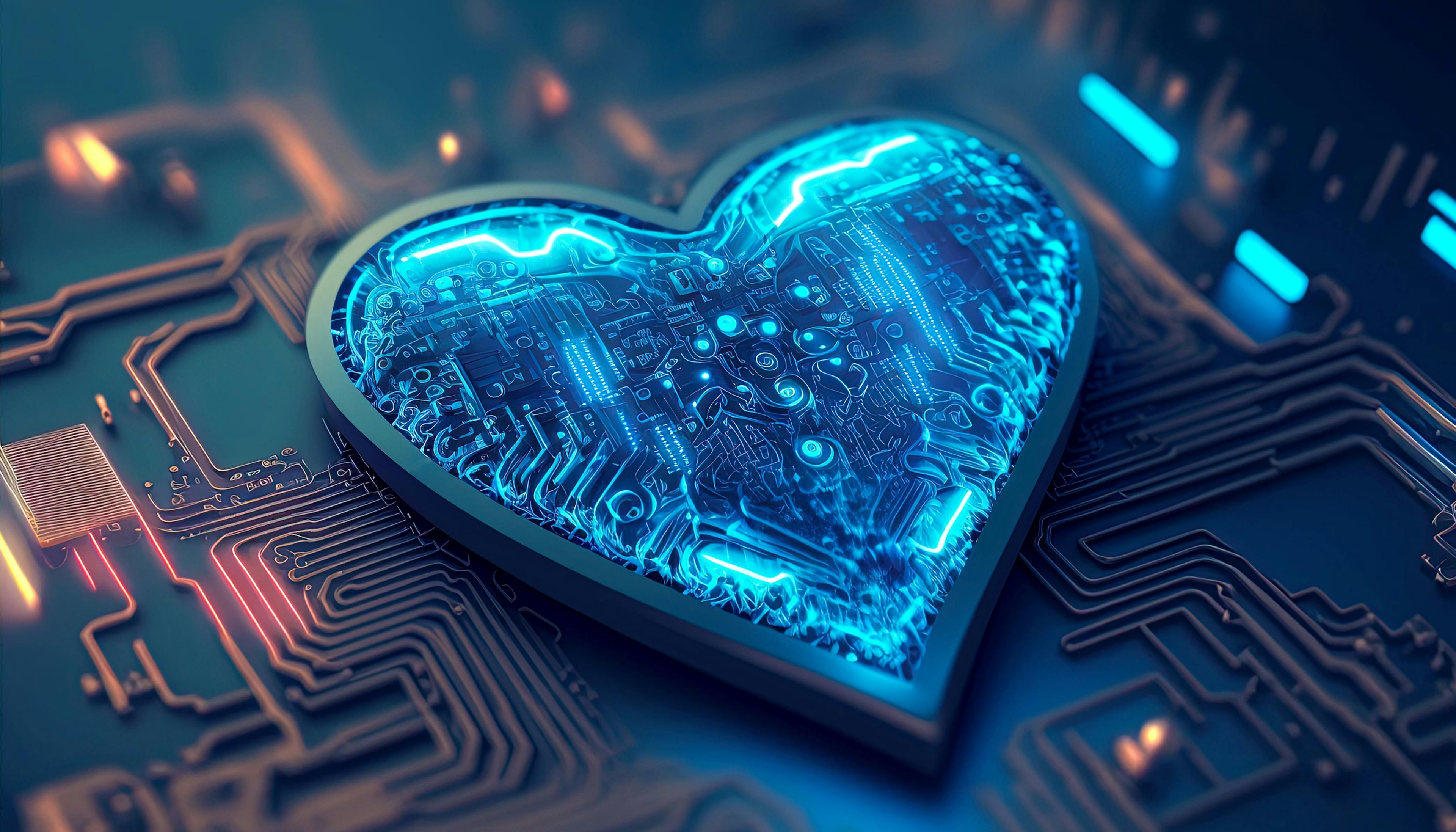 AI heart | Image credit: LeArchitecto – stock.adobe.com