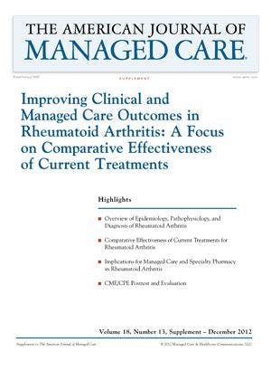Improving Clinical and Managed Care Outcomes in Rheumatoid arthritis: a Focus on Comparative Effecti