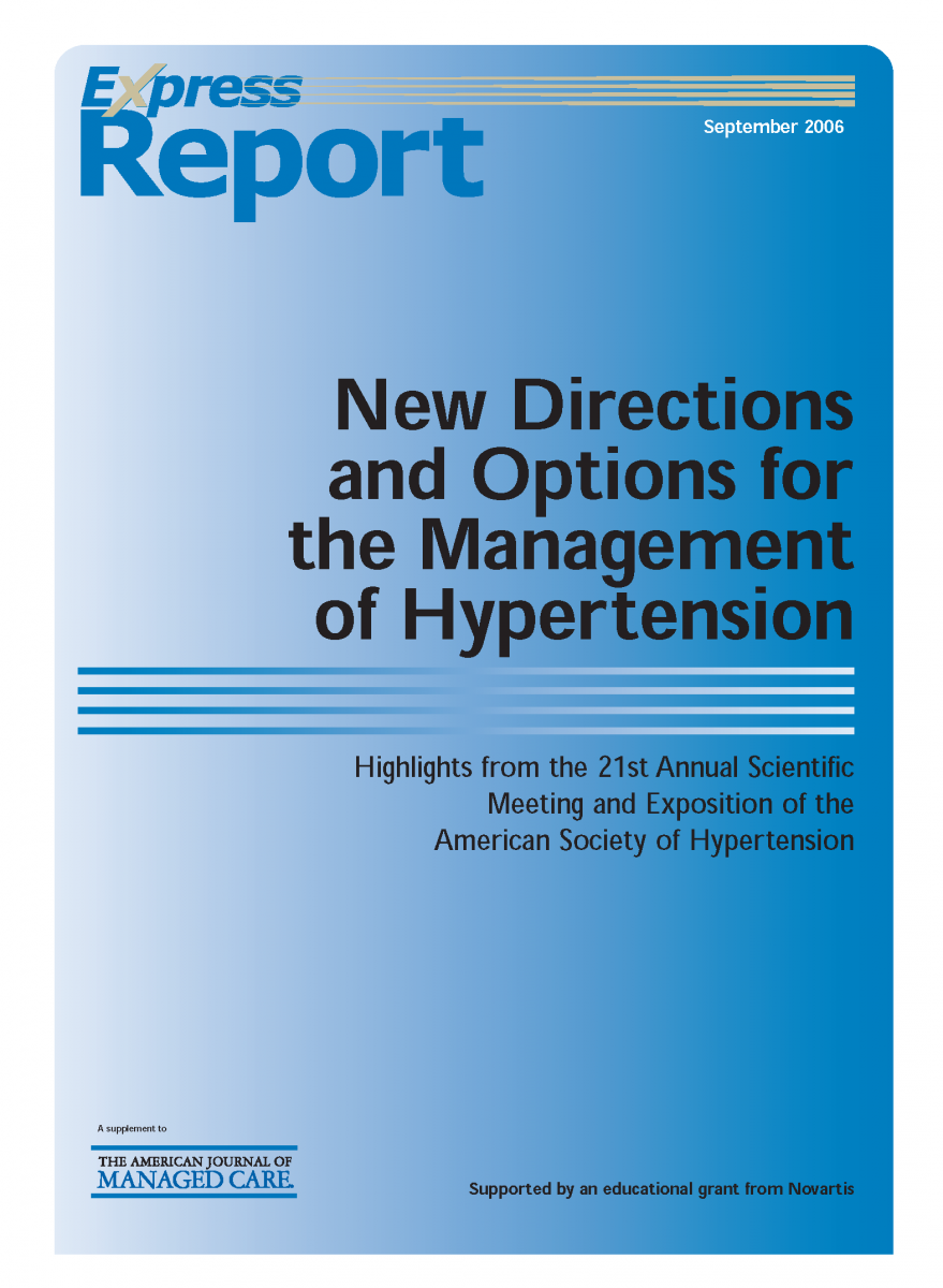 Express Report - New Directions and Options for the Management of Hypertension