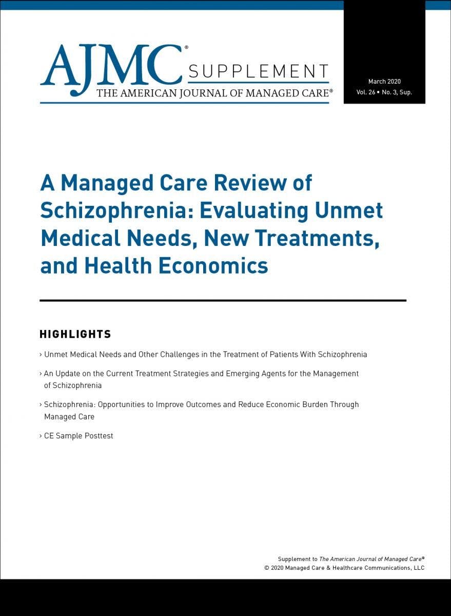 A Managed Care Review of Schizophrenia: Evaluating Unmet Medical Needs, New Treatments, and Health Economics