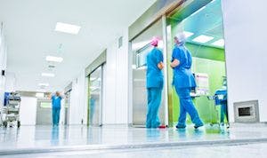 picture of hospital hallway