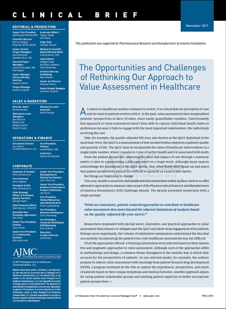 Here to Represent: Optimizing Representativeness and Enhancing Equity Through Patient-Engaged healthcare Valuation