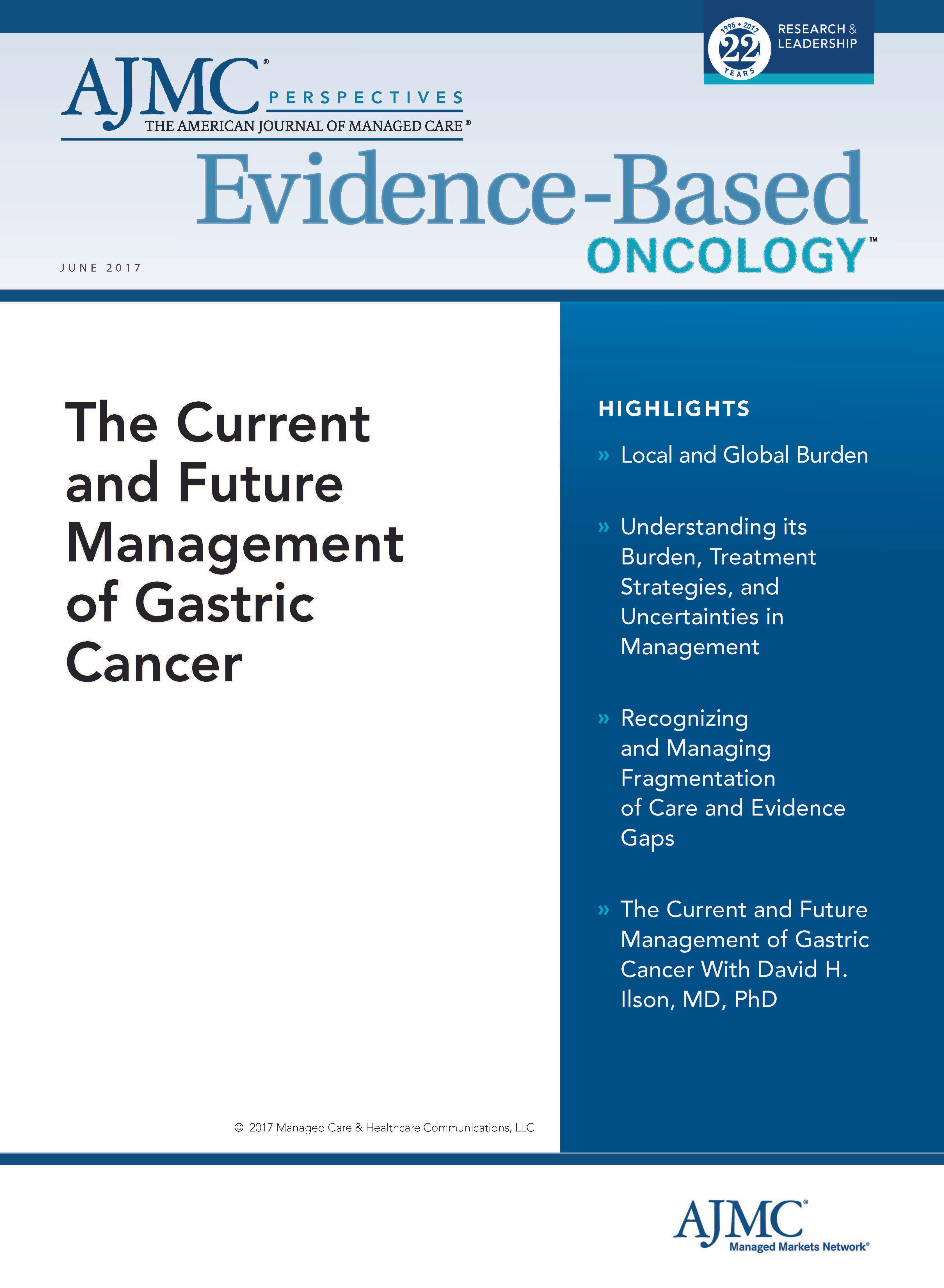The Current and Future Management of Gastric Cancer