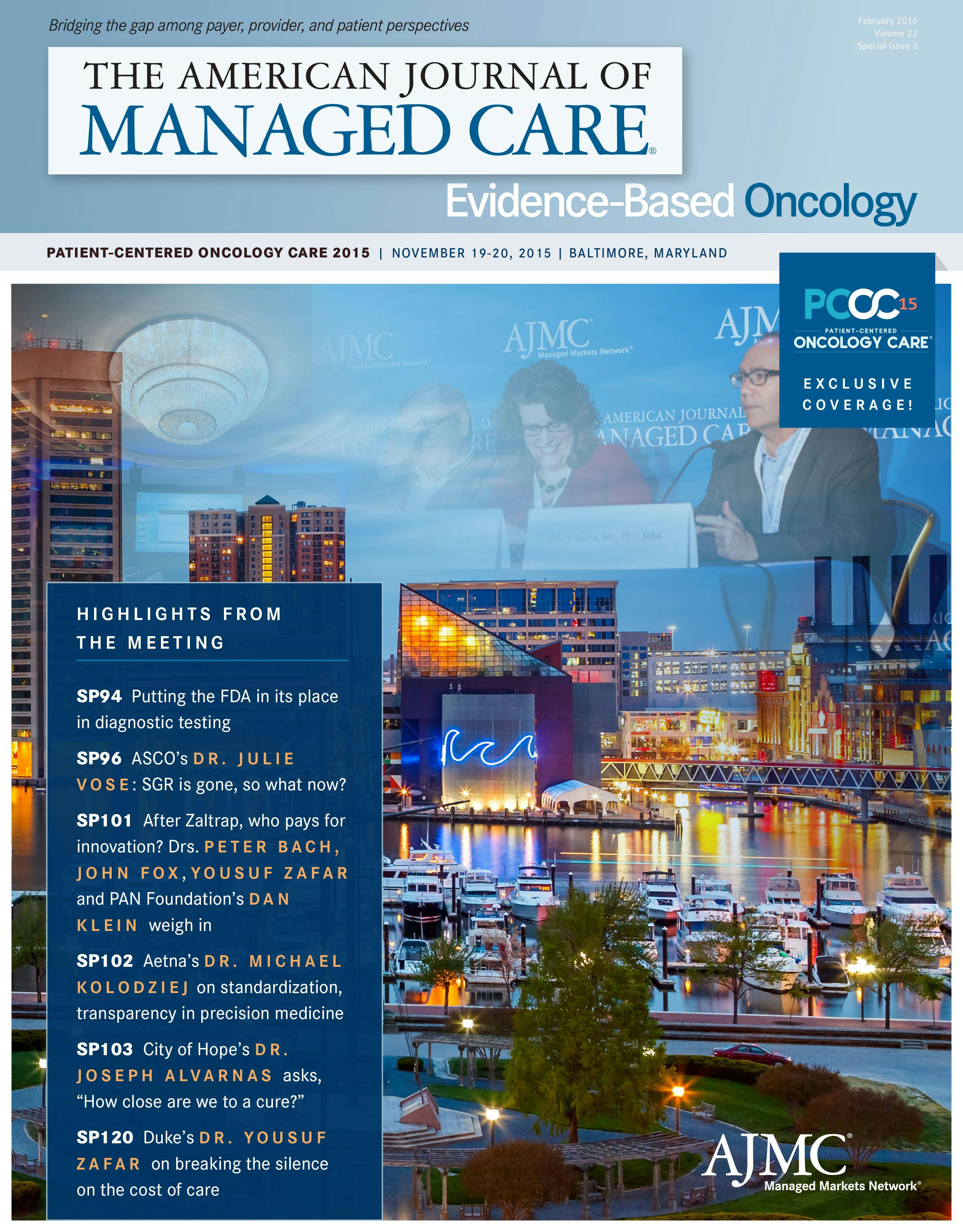 Patient-Centered Oncology Care 2015