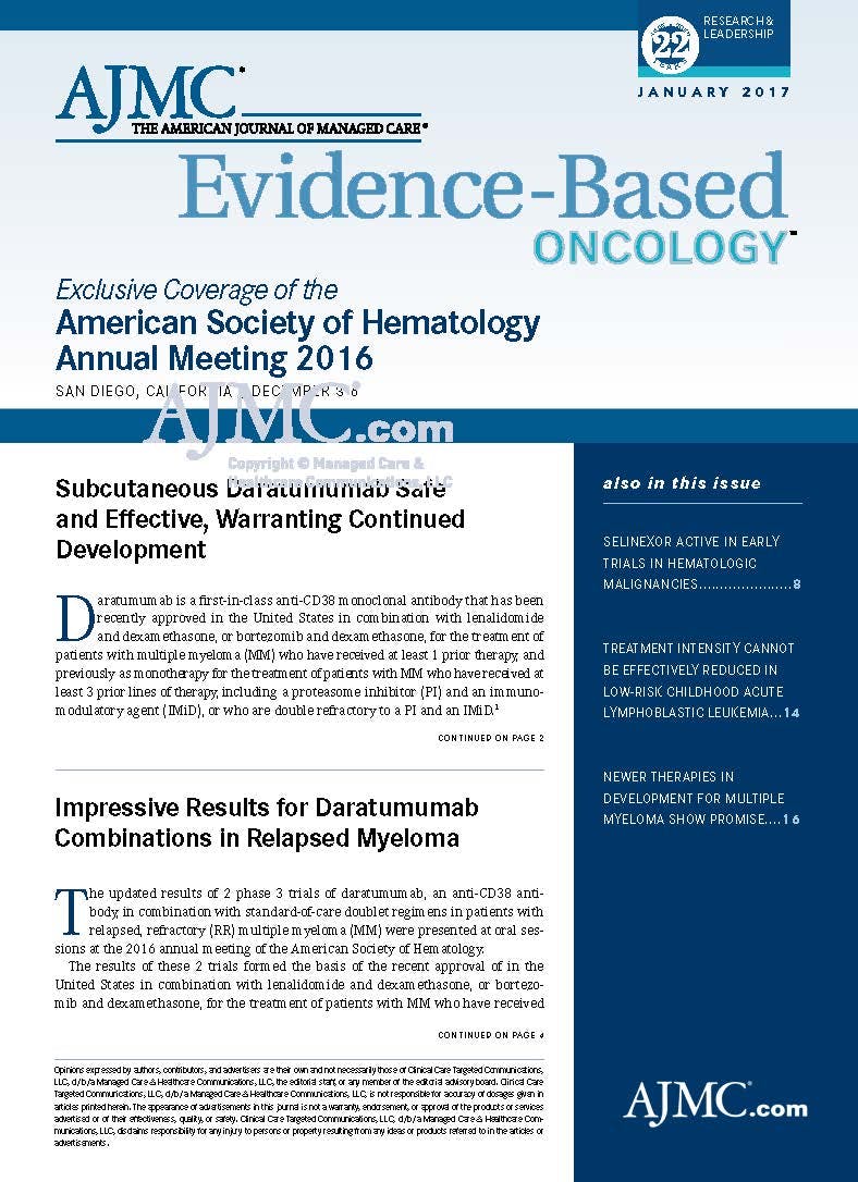 Exclusive Coverage of the American Society of Hematology Annual Meeting 2016