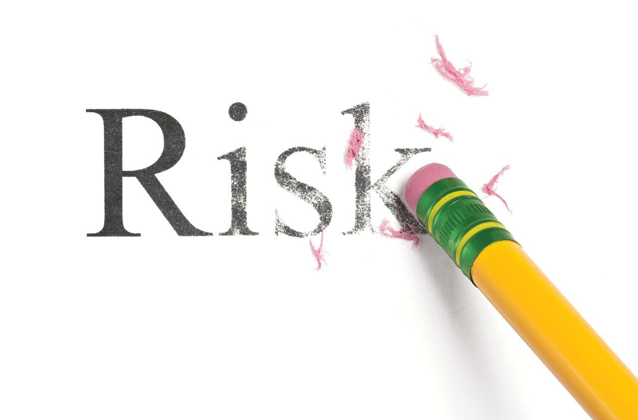 Risk being erased