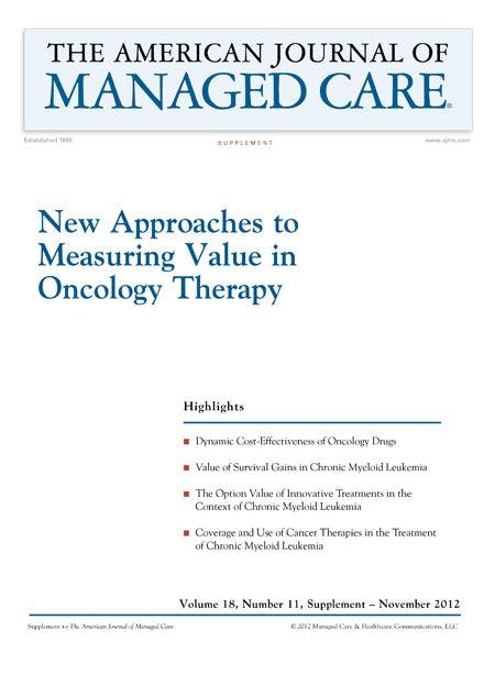 New Approaches to Measuring Value in Oncology Therapy