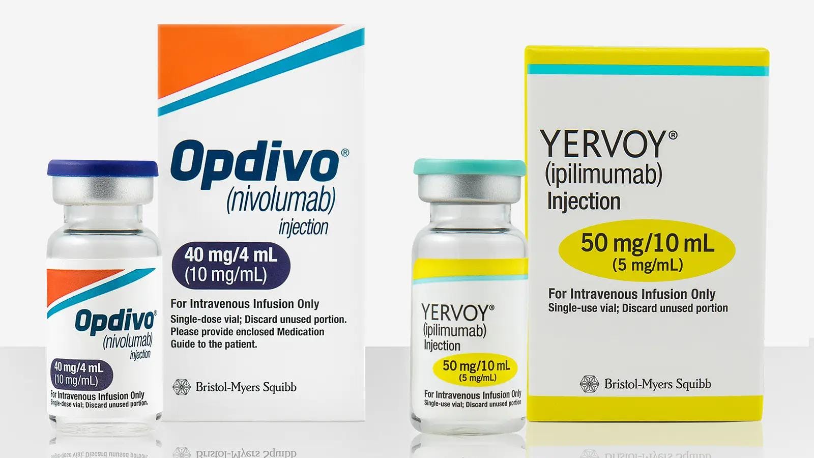Opdivo and Yervoy | Image credit: Bristol Myers Squibb