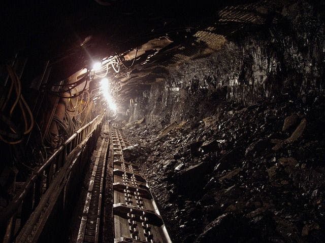 picture of coal mine