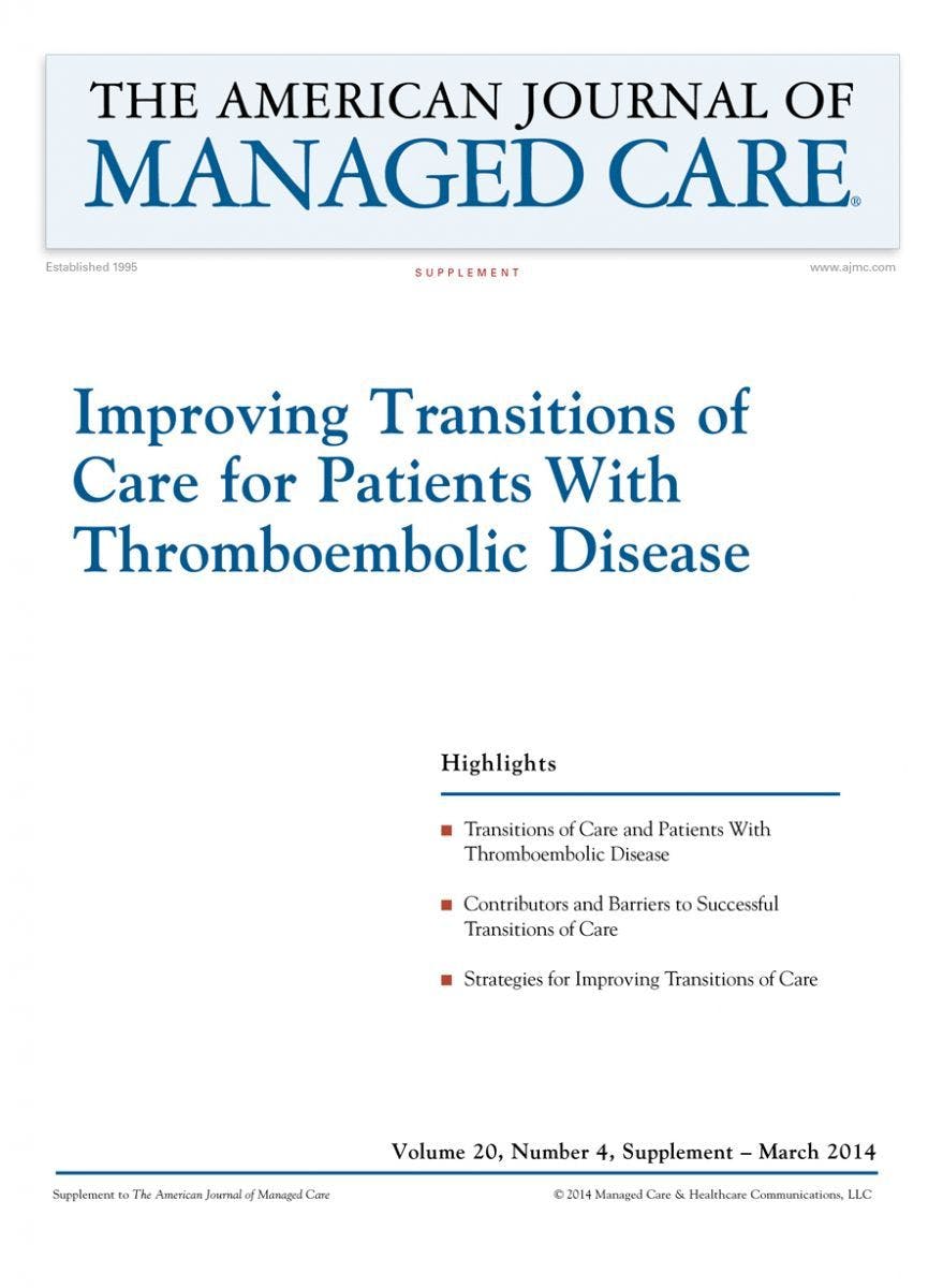 Improving Transitions of Care for Patients With Thromboembolic Disease