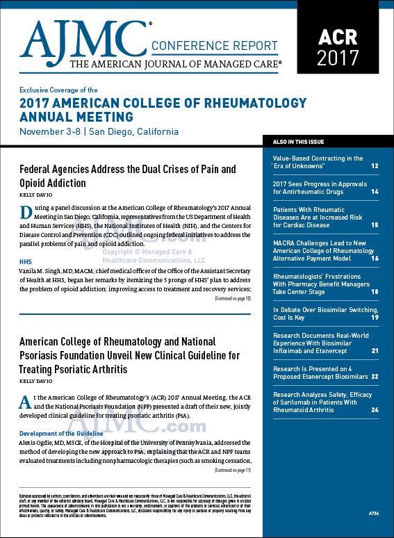 Exclusive Coverage of the 2017 AMERICAN COLLEGE OF RHEUMATOLOGY ANNUAL MEETING 