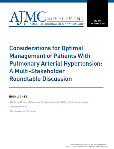 Supplement | Considerations for Optimal Management of Patients With Pulmonary Arterial Hypertension: A Multi-Stakeholder Roundtable Discussion