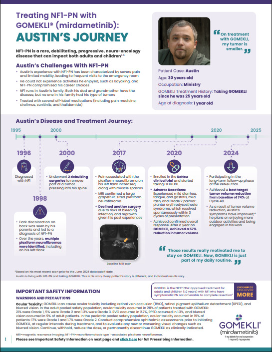 Austin’s Treatment Journey with GOMEKLI