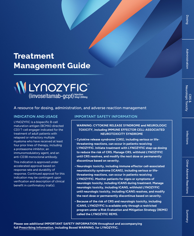 LYNOZYFIC Treatment Management Guide