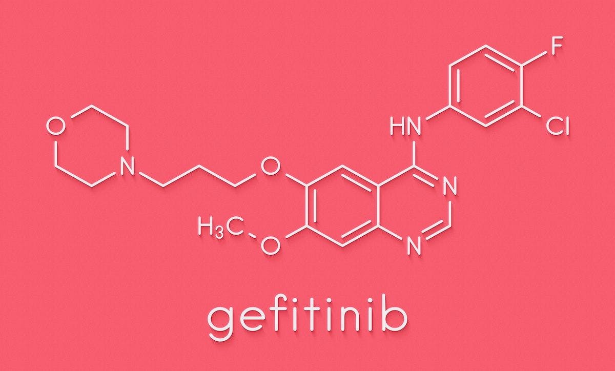 gefitinib molecule | Image Credit: olekuul.be - stock.adobe.com