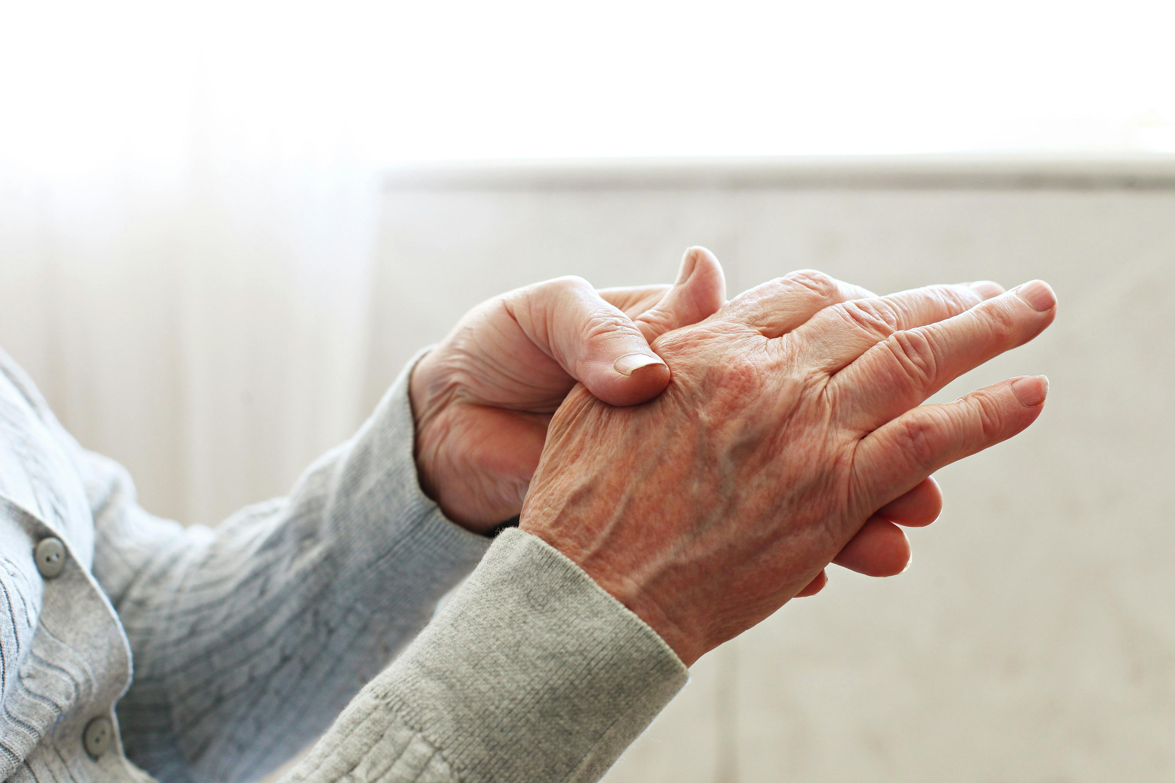 elderly patient with arthritis holding hand in pain | Image Credit: Evrymmnt - stock.adobe.com